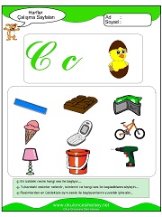 C Sesi Çalışma Sayfaları